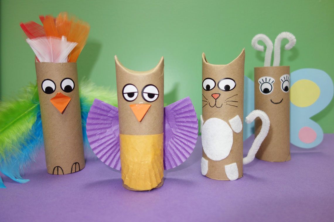 Cardboard Roll Friends Playgroup SA