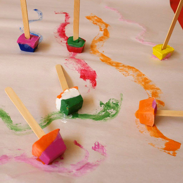 Frozen Paint Pop Sticks Playgroup SA