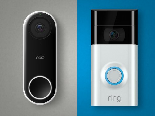 Play Custom Home Technology Amazon Ring Video Doorbell vs Google Nest