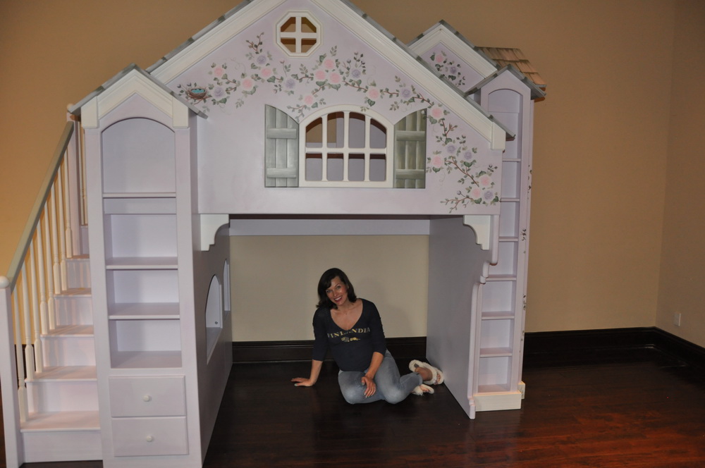 Manchester Bunk Bed Custom designed and built by Tanglewood