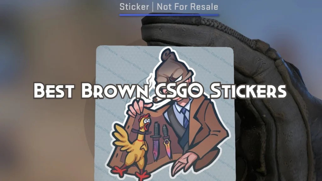 The Best Brown CSGO Stickers 2023 Playing History
