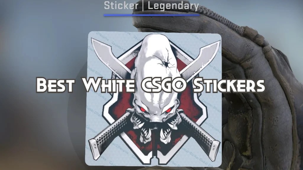 The Best White CS2 Stickers 2023 Playing History