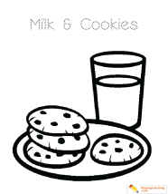 Free Printable Cookie Coloring Pages