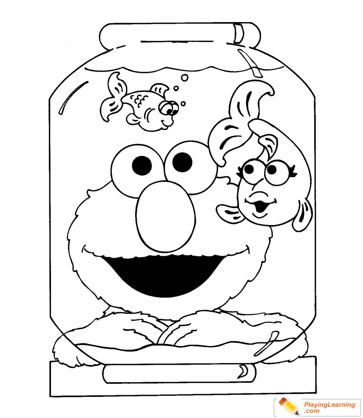 Elmo Coloring Page 16 Free Elmo Coloring Page