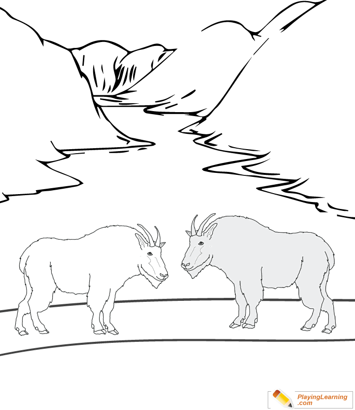 The Two Goats Fable Story Playing Learning