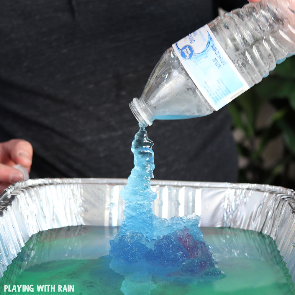 Turn Water Into Ice Story Playing With Rain