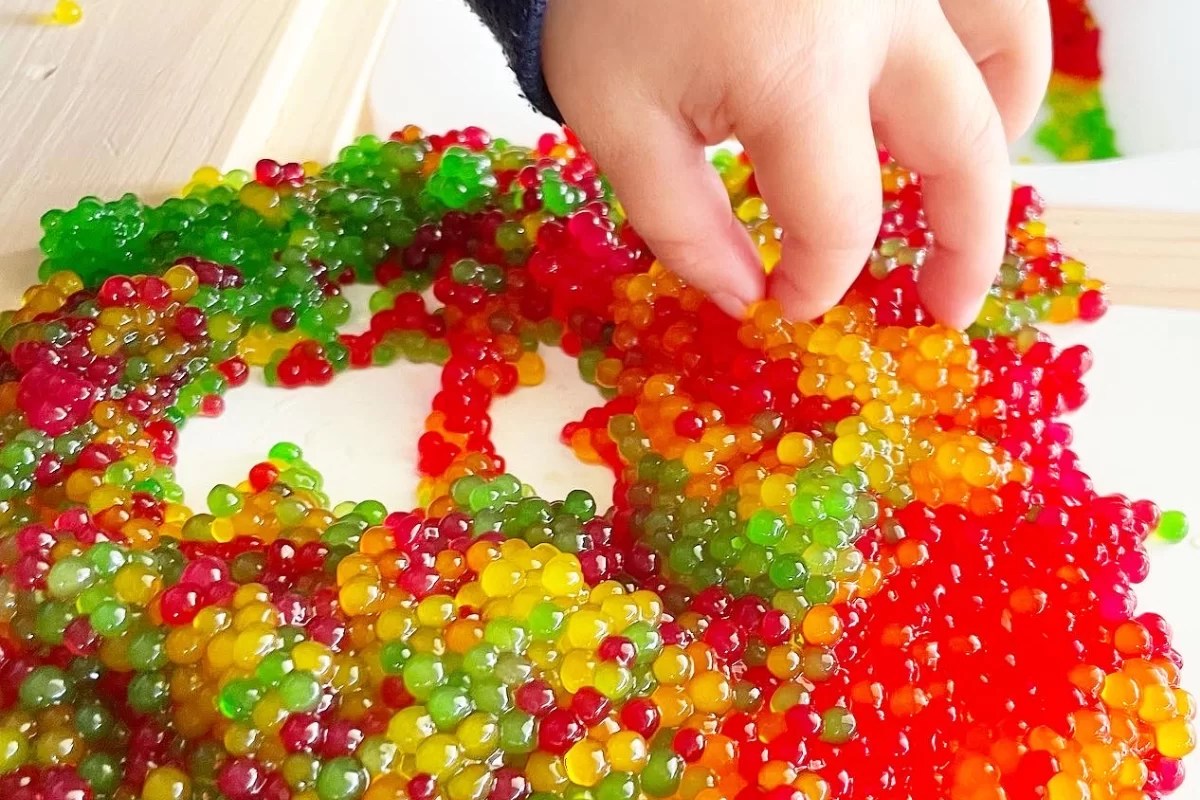 Taste Safe Water Beads for Sensory Play Play Inspired Mum