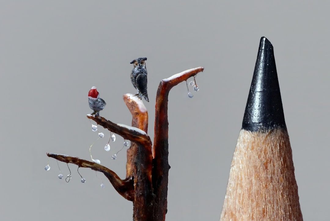 Artist Creates Miniatures That Are So Tiny, You Need a Magnifying Glass