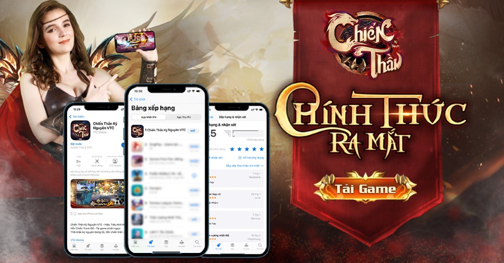 Chiến Thần Kỷ Nguyên chính thức ra mắt đã lọt TOP 1 Store, cơ hội sở Chiến Thần Kỷ Nguyên chính thức ra mắt đã lọt TOP 1 Store, cơ hội sở