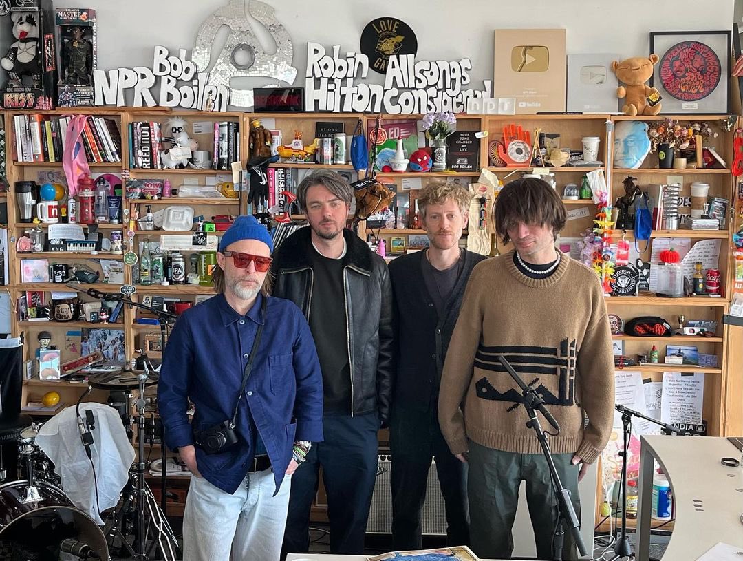 Mira el concierto Tiny Desk de The Smile Playlist Magazine