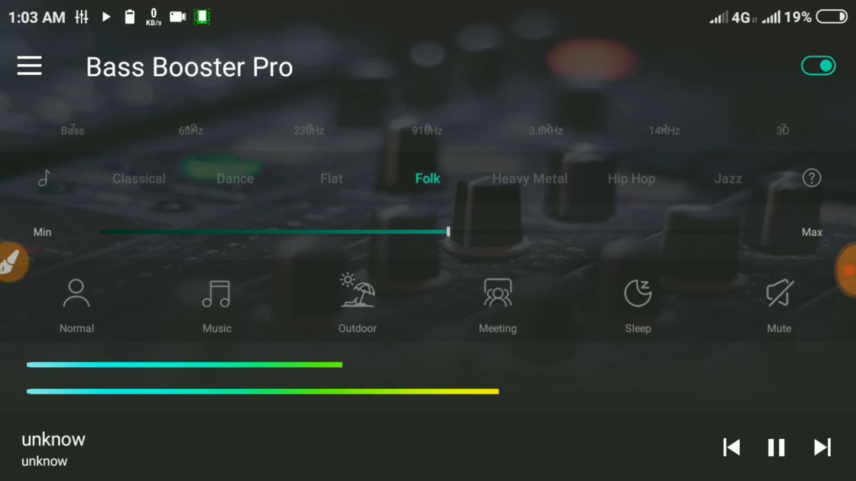 Equalizer FX Pro (Мод без рекламы/полная версия) v 1.9.8 на Андроид скачать