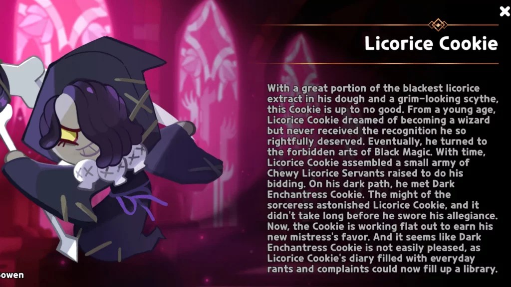 Licorice Cookie Toppings, Skills, And How To Obtain