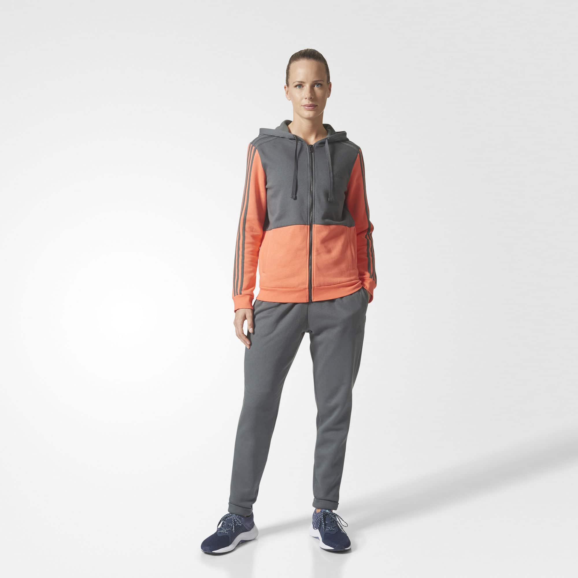 TUTA ADIDAS DONNA CO ENERGIZE TS VERDE ARANCIO Play Off