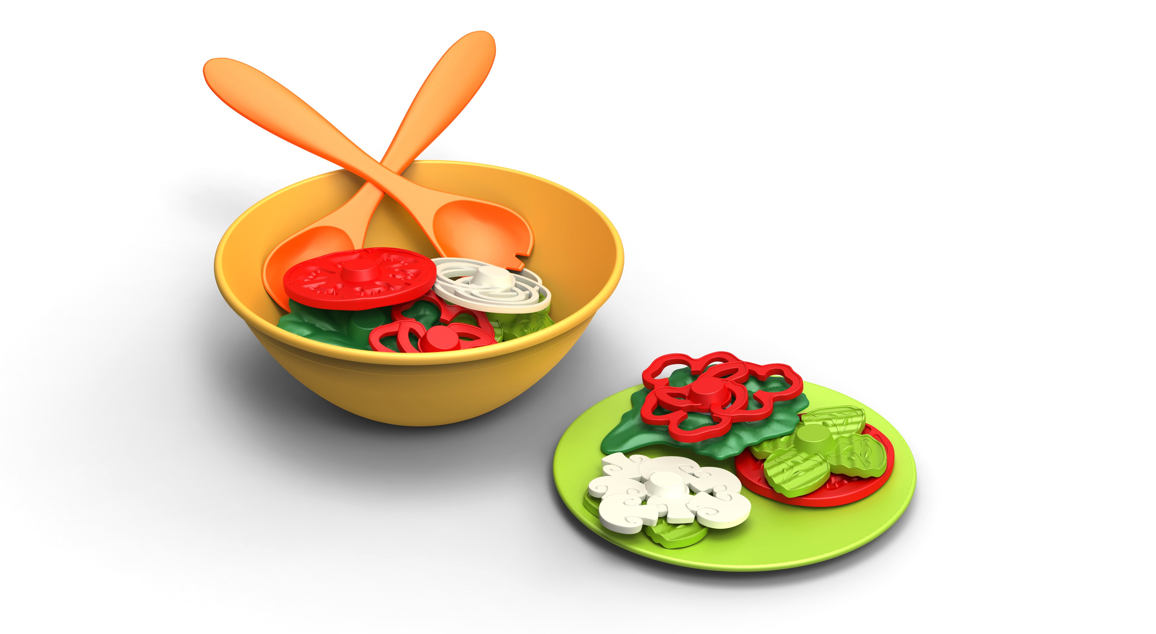 Salad Set by Green Toys Inc Play on Words