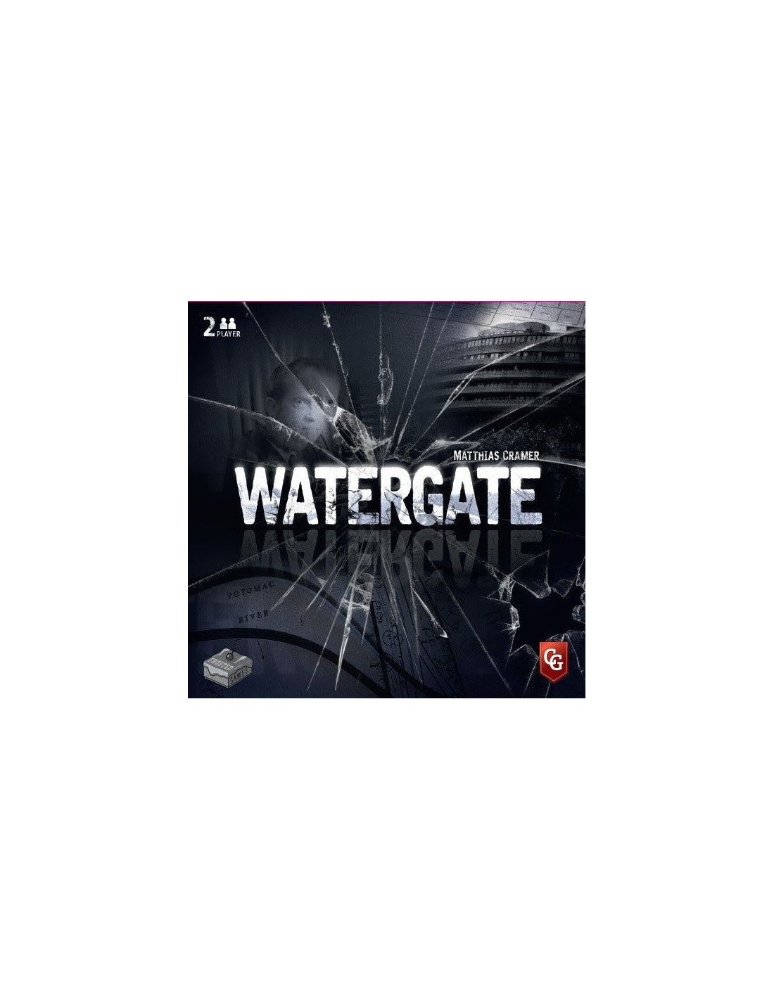 Watergate brädspel spel två spelare 2p nixon politik