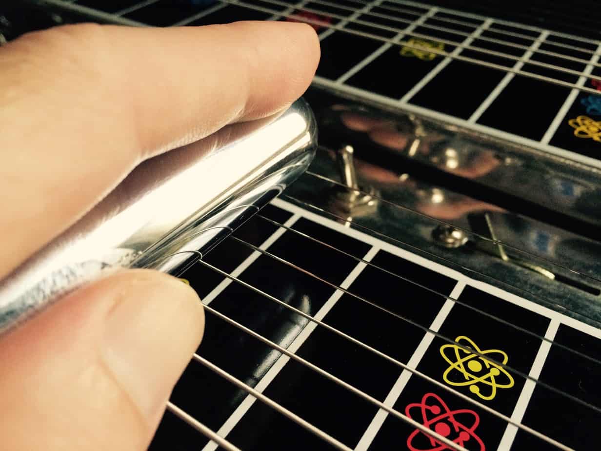 Bar Control for Steel Guitar