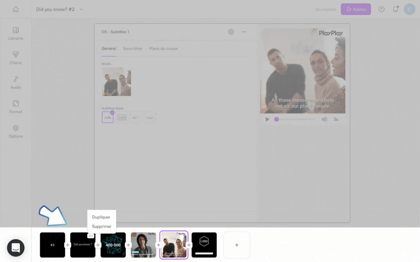 Comment dupliquer un écran ? PlayPlay