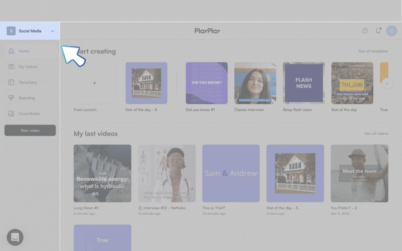 How do I move a video from one team to another? PlayPlay