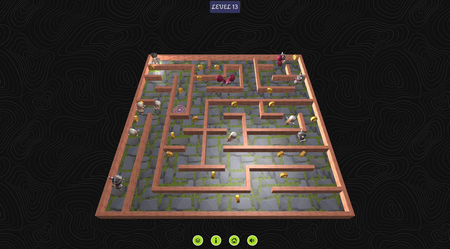 🕹️ Play 3D Maze Heroes Game Free Online Simple 3D Mazes Video Game for Kids & Adults
