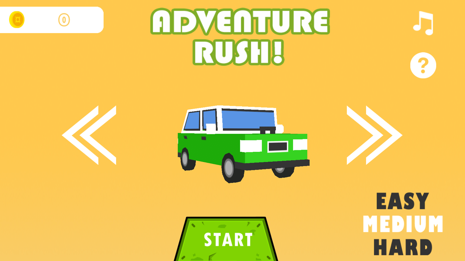 🕹️ Play Adventure Rush Game Free Online Windy Road Car Driving Video