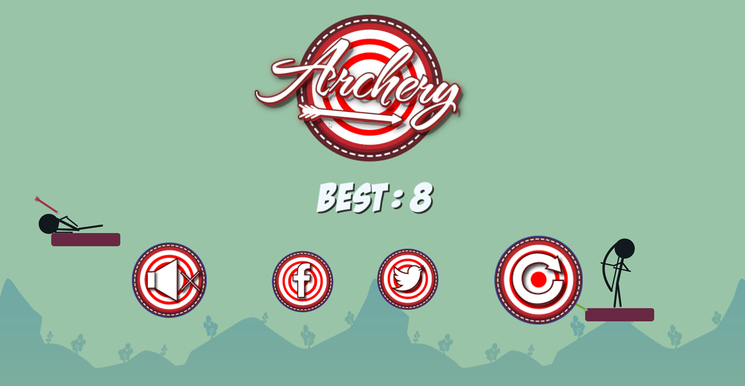 🕹️ Play Online Archery Stickman Game Free Browser Based Bow and Arrow