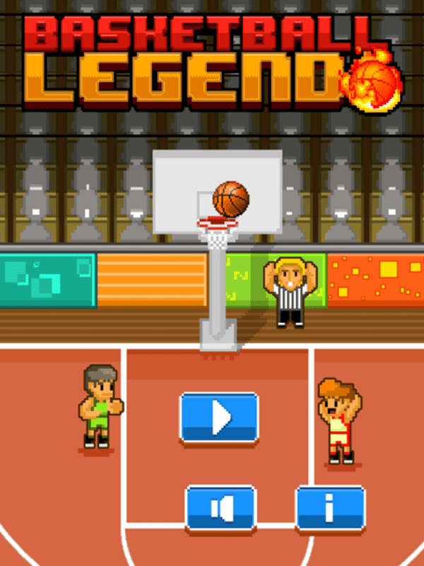 🕹️ Play Basketball Legend Game Free Online Flick Basketball Shooting Video Game for Kids & Adults