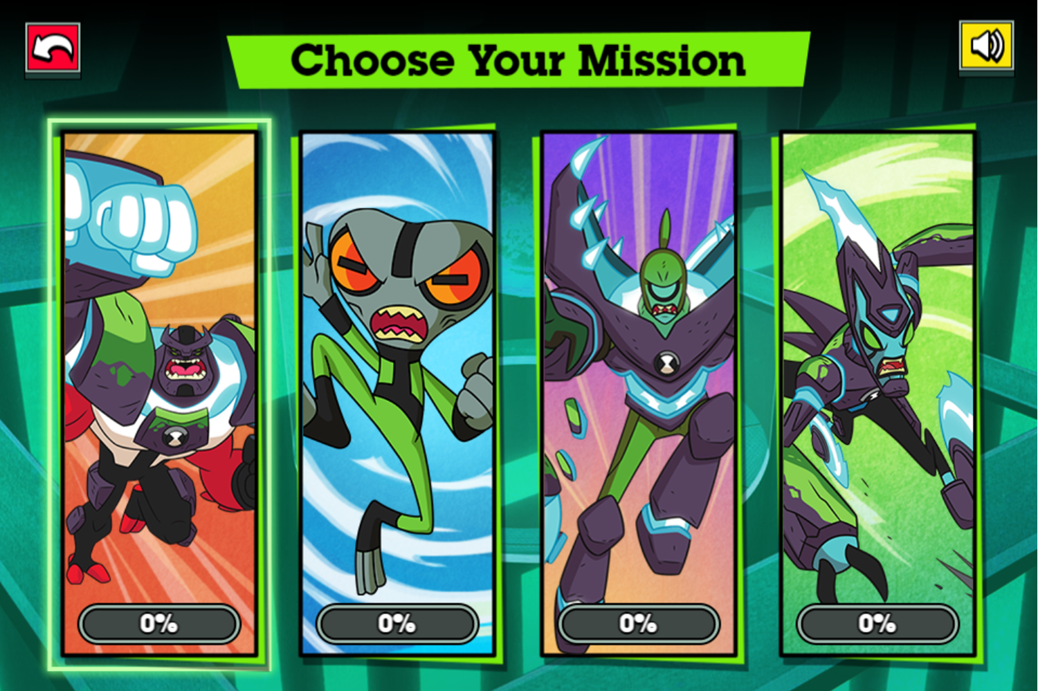 🕹️ Play Ben 10 Omnitrix Glitch Game Free Online HTML Ben 10 Minigame