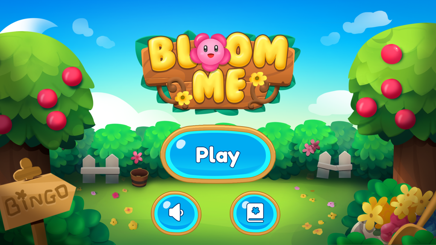 🕹️ Play Bloom Me Game Free Online Color Learning Bingo Video Game for