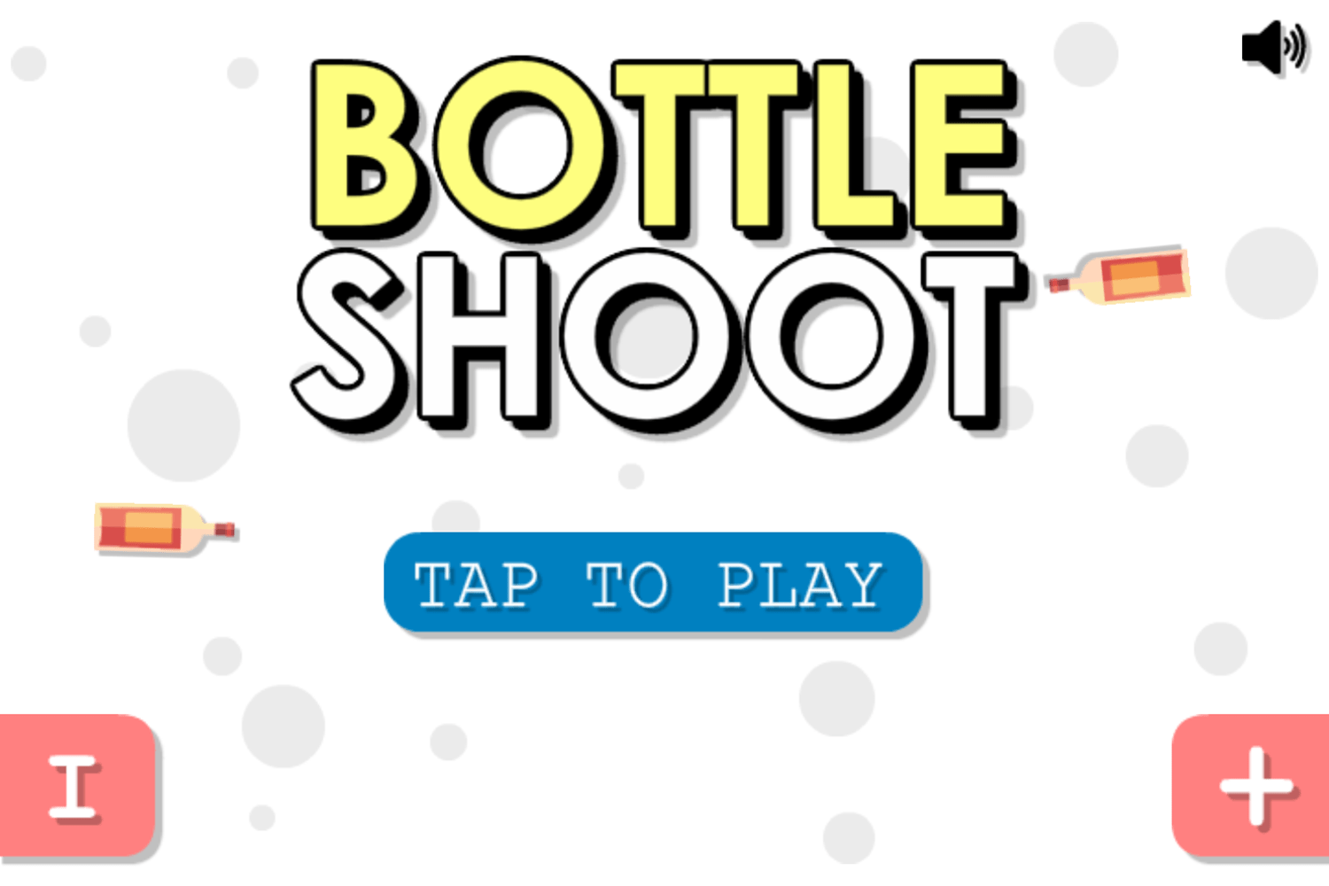 🕹️ Play Bottle Shoot Game Free Online Arcade Bottle Shooting Gallery