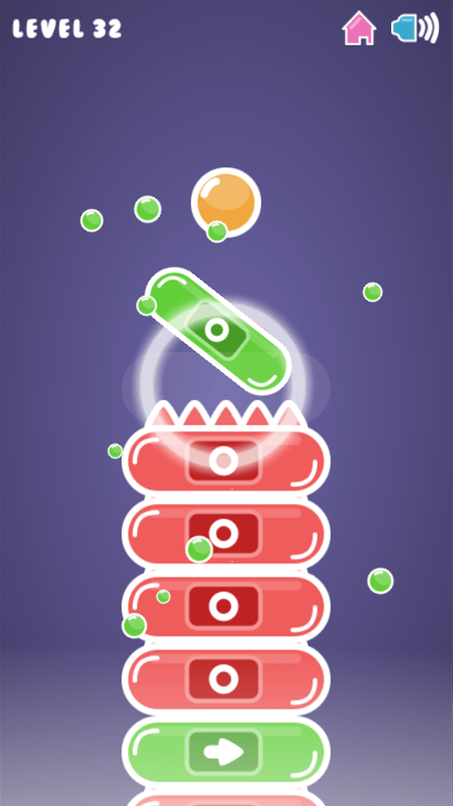 🕹️ Play Bricks Master Game Free Online Bouncing Ball Tower Brick