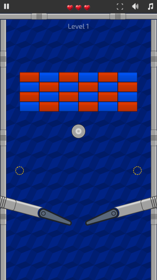 🕹️ Play Bricks 'n' Balls Pinball Game Free Online Pinball Brick