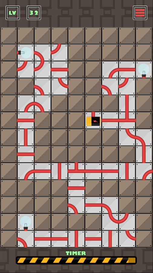 🕹️ Play Cable Connector Game Free Online Electrical Network Building Spin Puzzle Video Game for