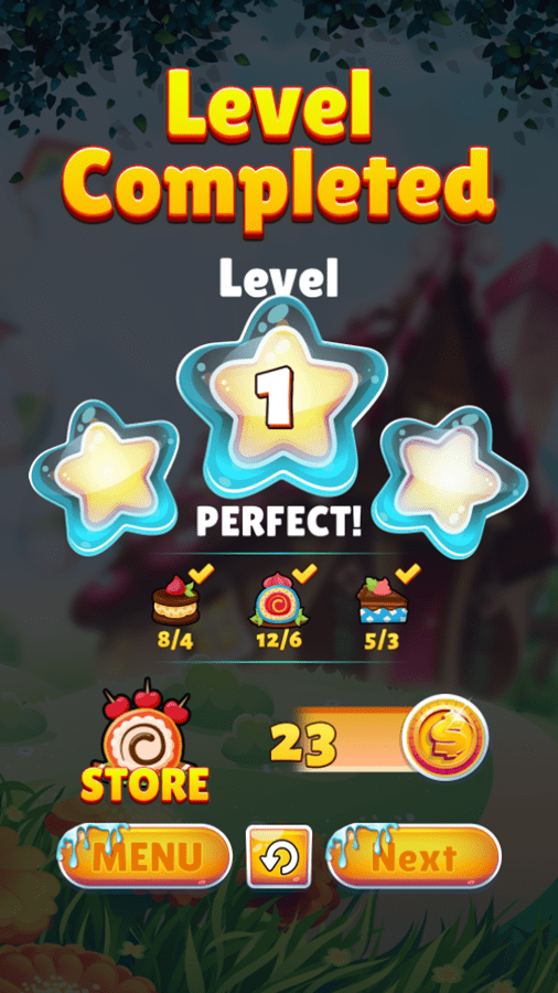 🕹️ Play Cake House Game Free Online Dessert Tile Breaker Video Game