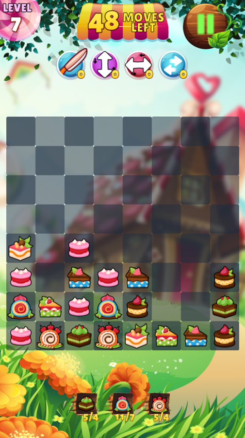 🕹️ Play Cake House Game Free Online Dessert Tile Breaker Video Game