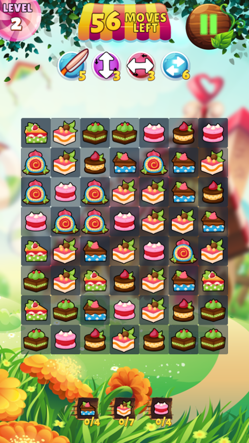 🕹️ Play Cake House Game Free Online Dessert Tile Breaker Video Game