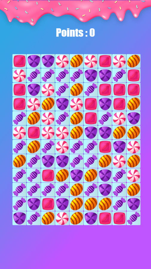 🕹️ Play Candy Game Free Online Candy Tile Breaker Video Game for Kids