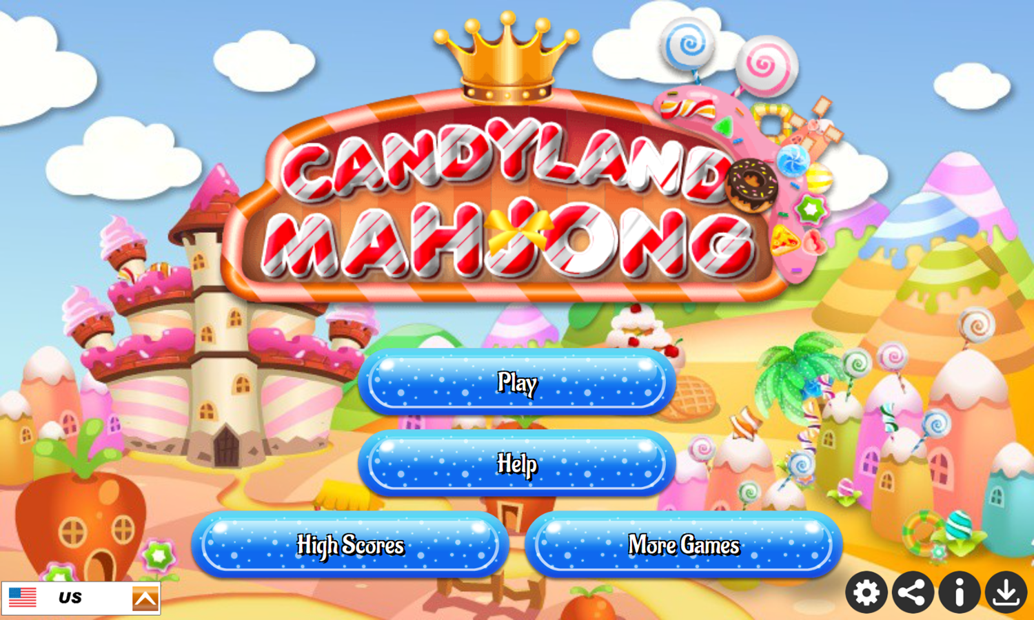 🕹️ Play Candyland Mahjong Game Free Online Candy Themed Mahjong Slide