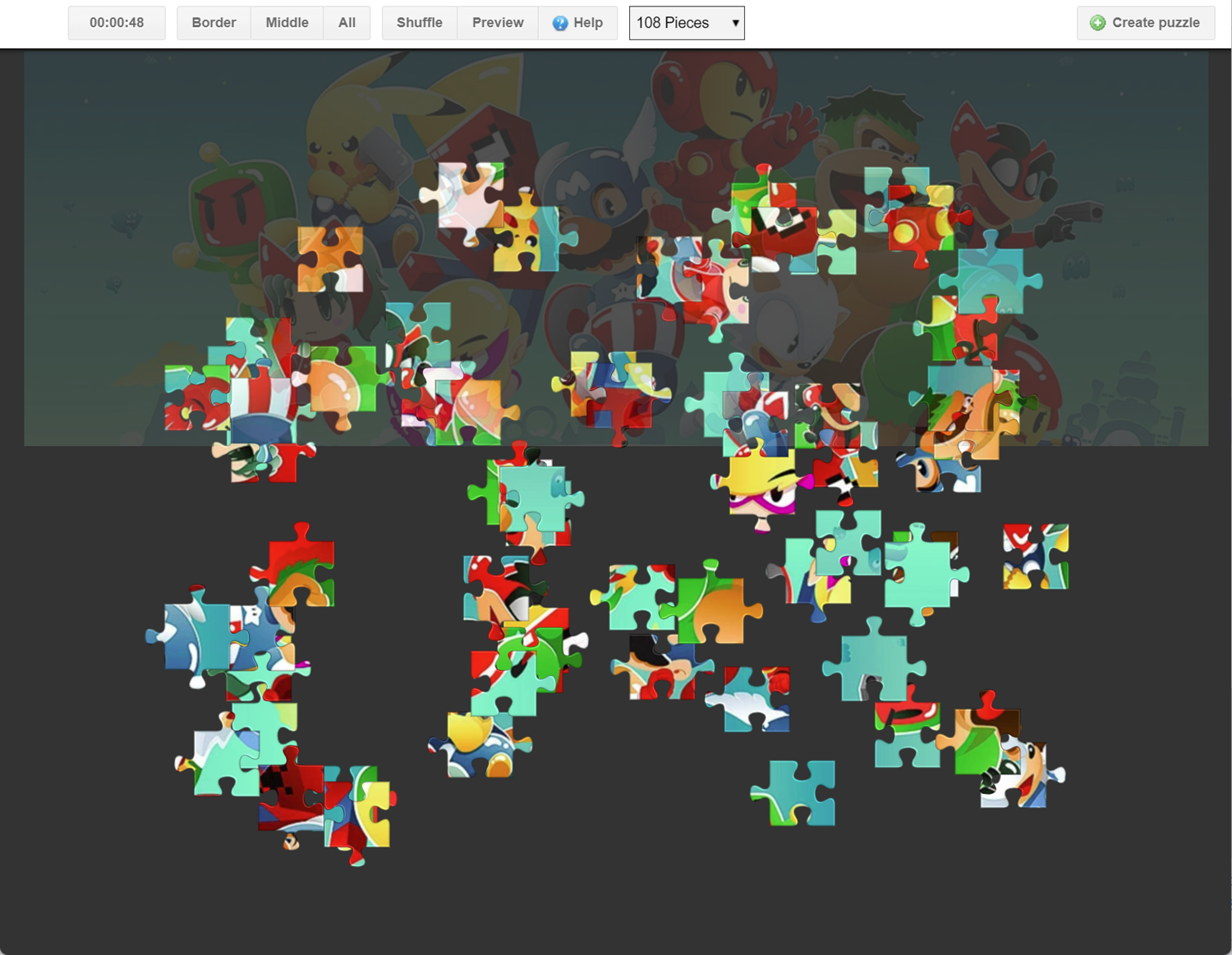 🕹️ Play Canvas Puzzle Game Free Online Personalized Photo Jigsaw