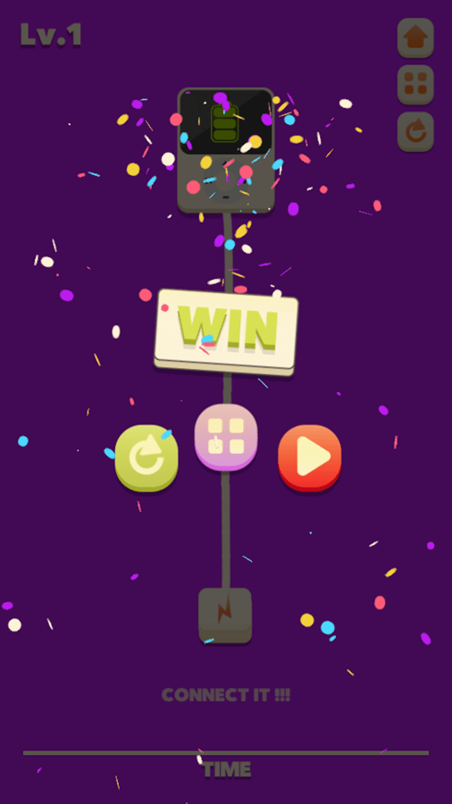 🕹️ Play Charge Everything Game Free Online Electrical Cord Path Making