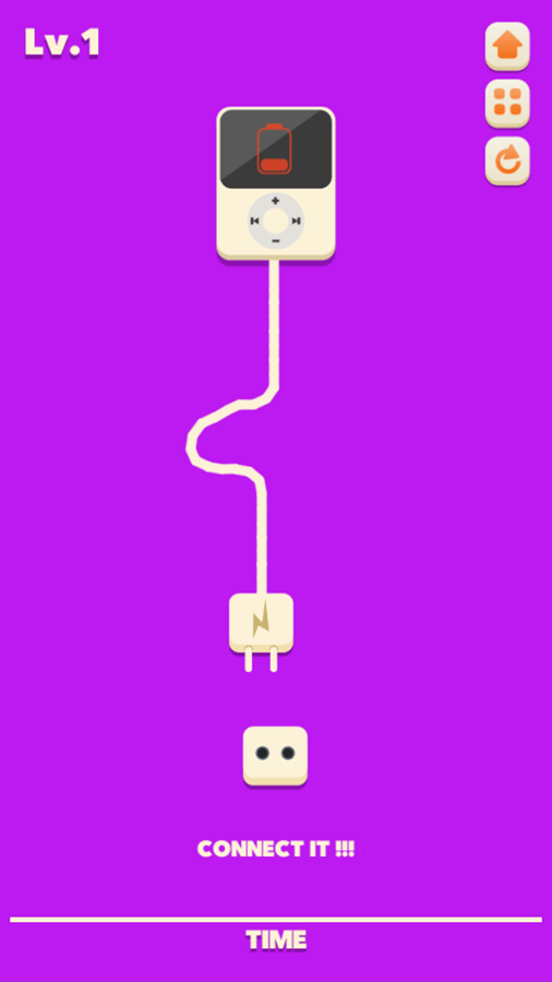 🕹️ Play Charge Everything Game Free Online Electrical Cord Path Making