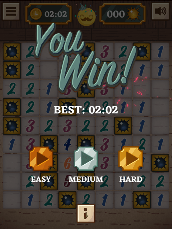 🕹️ Play Classic Mine Sweeper Game Free Online Easy, Medium & Hard