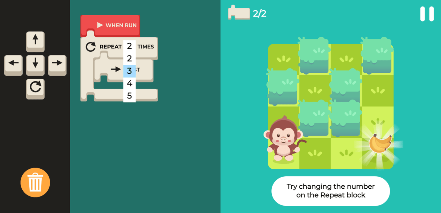 🕹️ Play Code Monkey Game Free Online Educational Software Programming