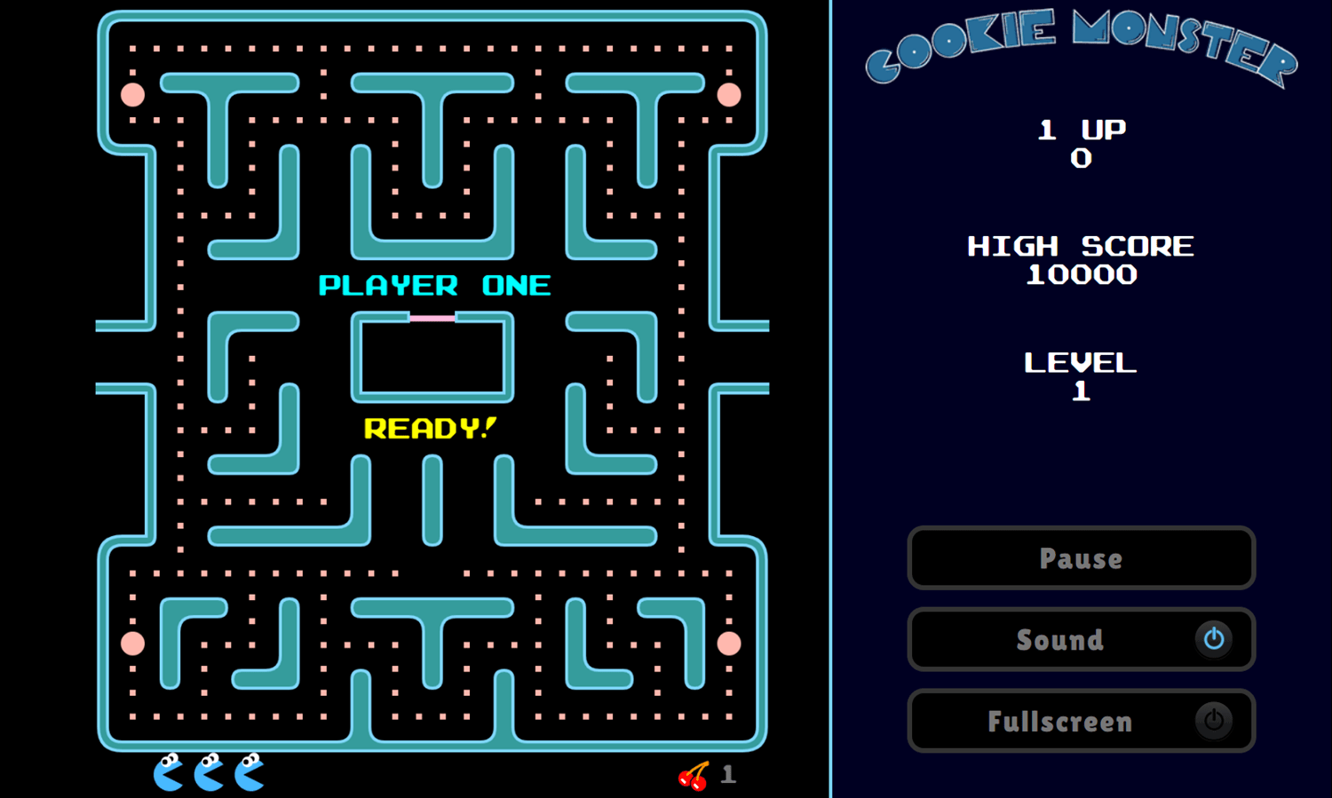 🕹️ Play Cookie Monster Game Free Online Cookie Monster Maze Attack Pac