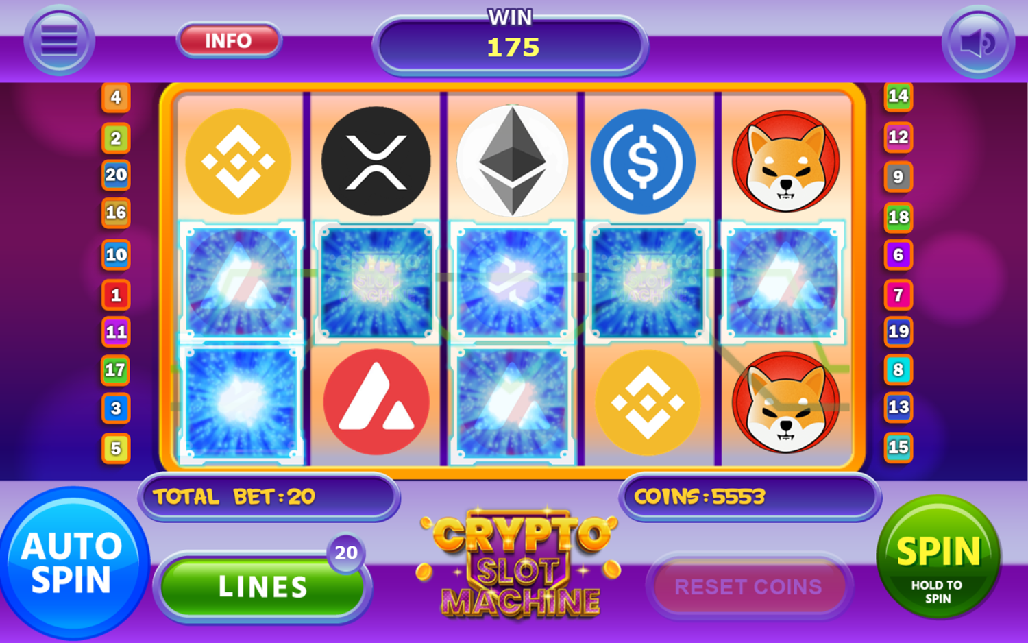 🕹️ Play Crypto Slot Machine Game Free Online Cryptocurrency Slot