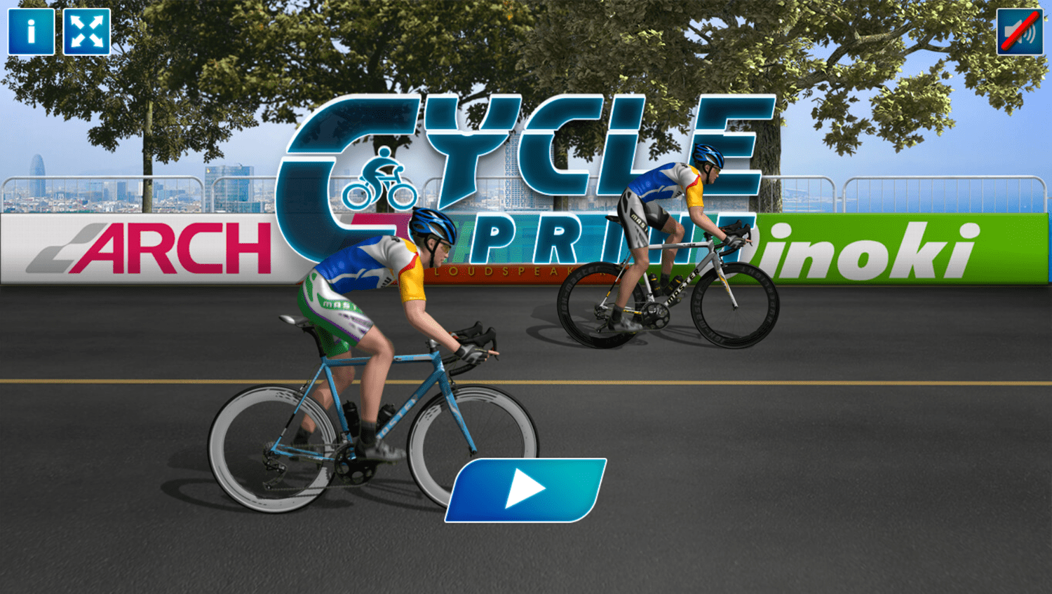 🕹️ Play Cycle Sprint Game Free Online Bike Racing Video Game for Kids