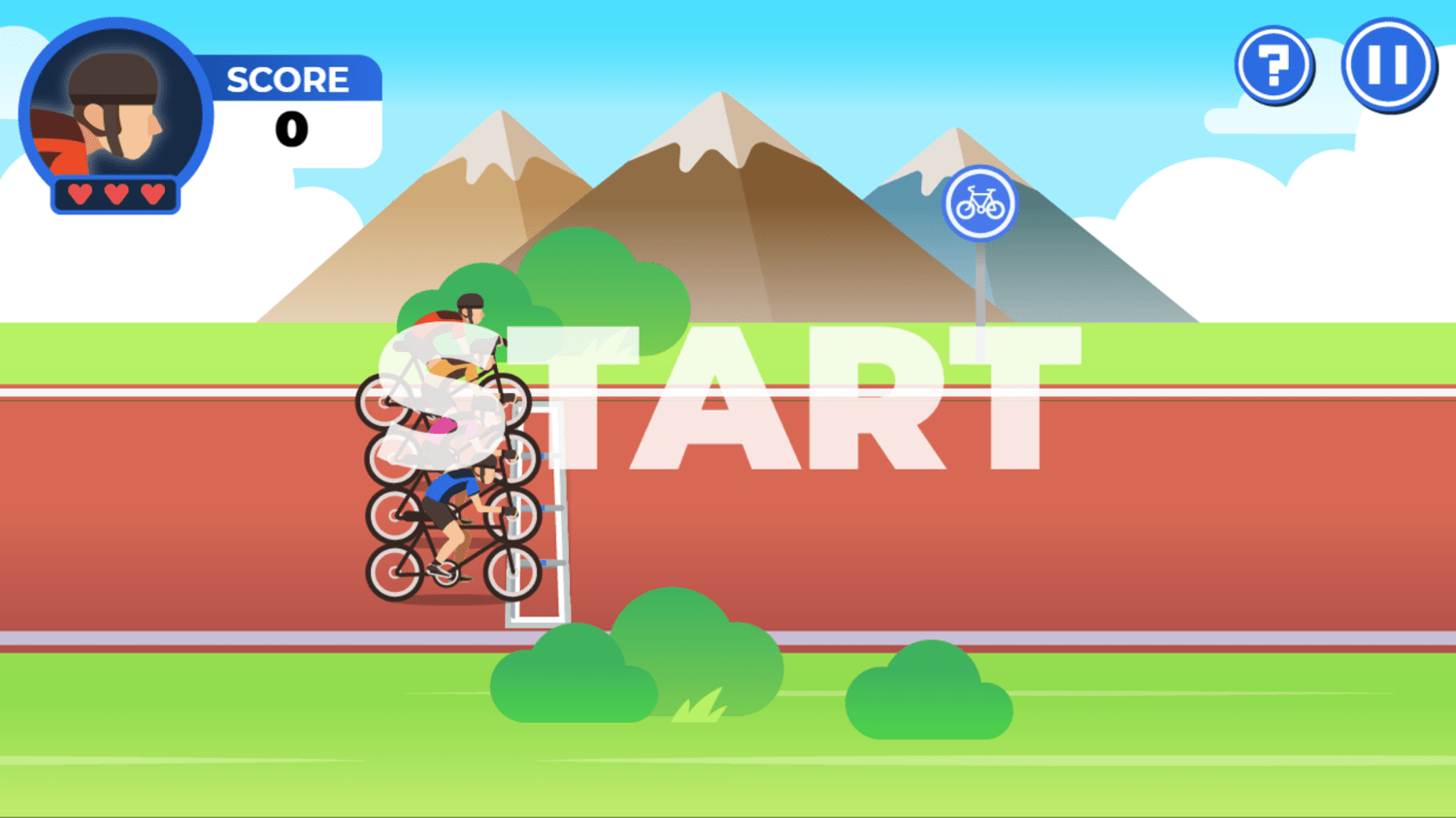 🕹️ Play Cycling Hero Game Free Online Bicycle Racing Video Game for