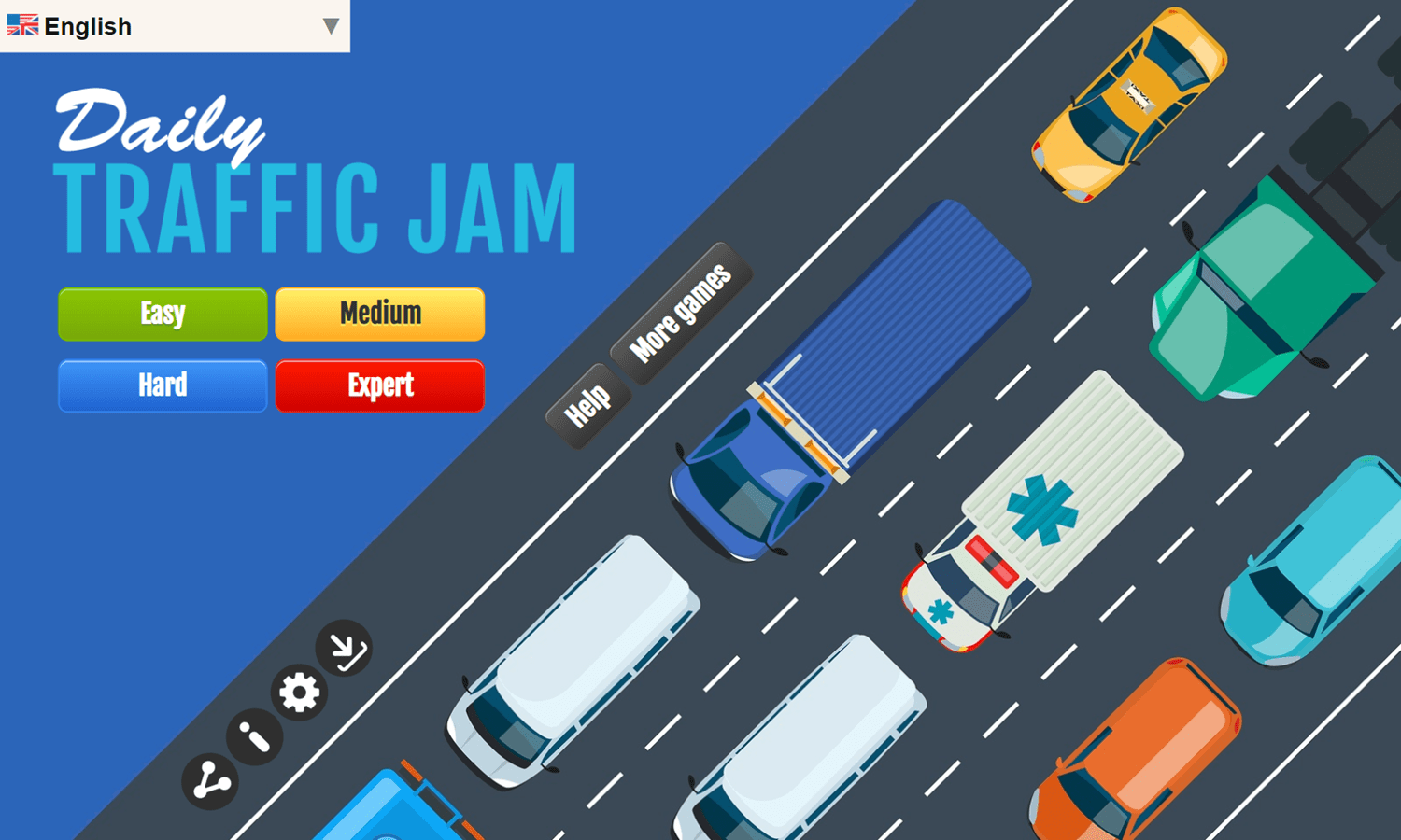 🕹️ Play Daily Traffic Jam Game Free Online Parking Lot Logic Puzzle