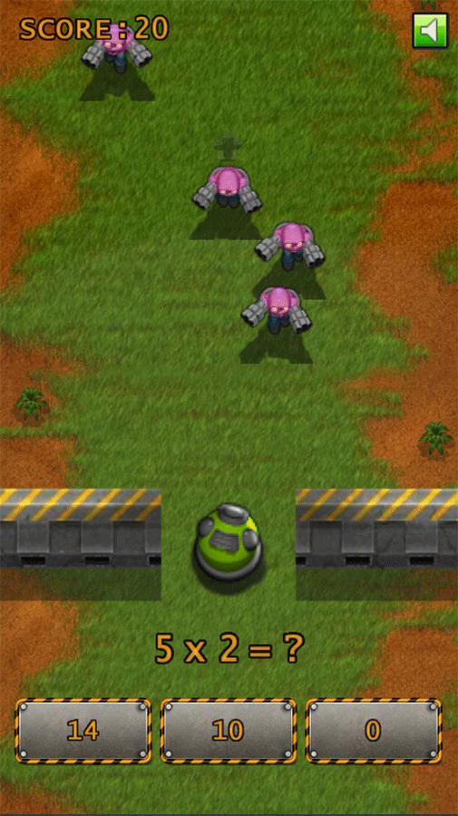 🕹️ Play Defense Math Game Free Online Tower Defense Math Operations