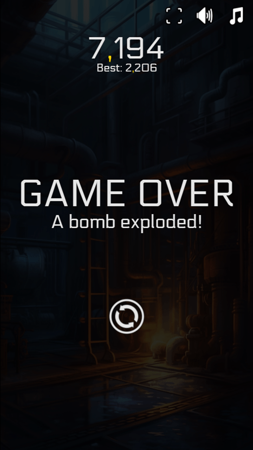 🕹️ Play Defuse the Bombs Game Free Online Line Clearing Video Game for