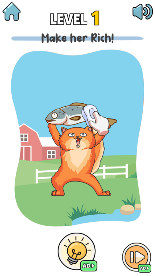 🕹️ Play Delete Story Game Free Online DOP Scene Eraser Brain Puzzle